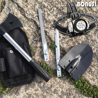  Shopping Jammin Bargains,  shopping bargains, survival, tactical, tools, headlamp, shovel, ThatDailyDeal