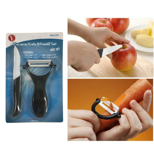 FREE Ceramic Knife and Peeler.