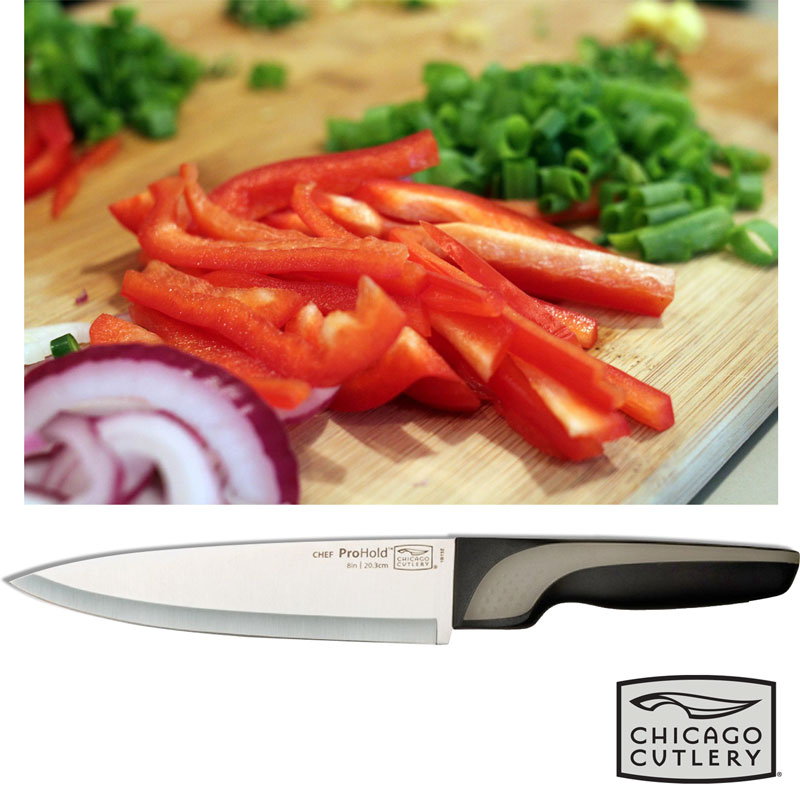 FREE Chicago Cutlery 8-Inch Blade Prohold Series Chef Knife With Sheath