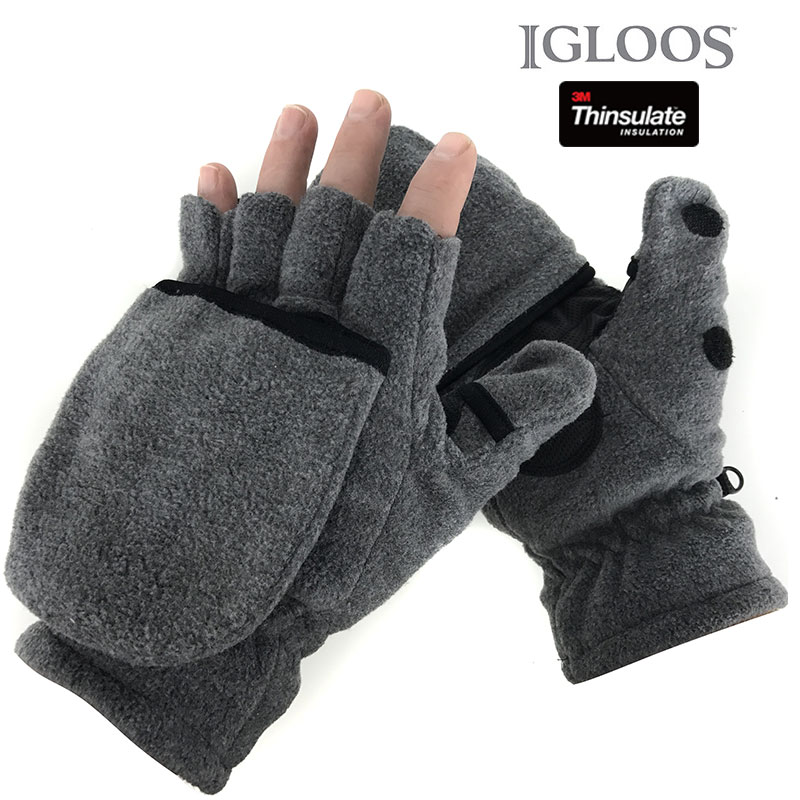 3M Thinsulate Convertible Mitten Gloves by Igloos One for 9 or Two