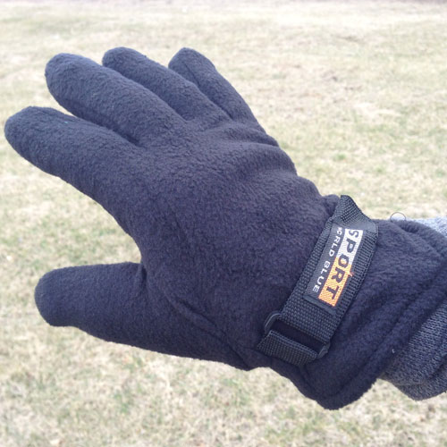 3 Pack Polar Fleece Gloves - 3...