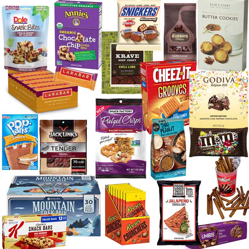 $29.99 (reg $90) Snack With Me - Monthly Box of Food and Snacks