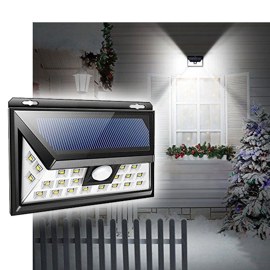 $11.99 (reg $35) Solar Powered Motion Sensor Weather Proof Light